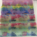 New Printed Colorful Organza Fabric for Garment and Textiles